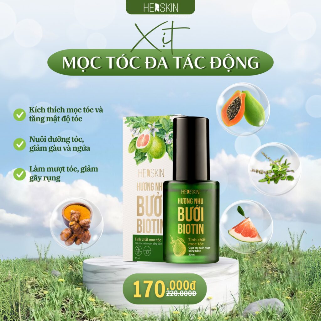 Xịt mọc tóc đa tác động